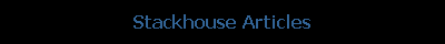 Stackhouse Articles